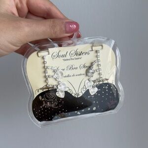 Soul Sisters Luxe Bra Straps – Rhinestone Decorative Replacement Straps ✨ Y2K